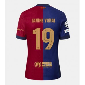 Barcelona Lamine Yamal #19 Hjemmebanetrøje 2024-25 Kort ærmer